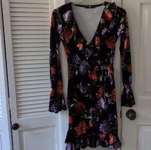 Floral Long Sleeve Dress